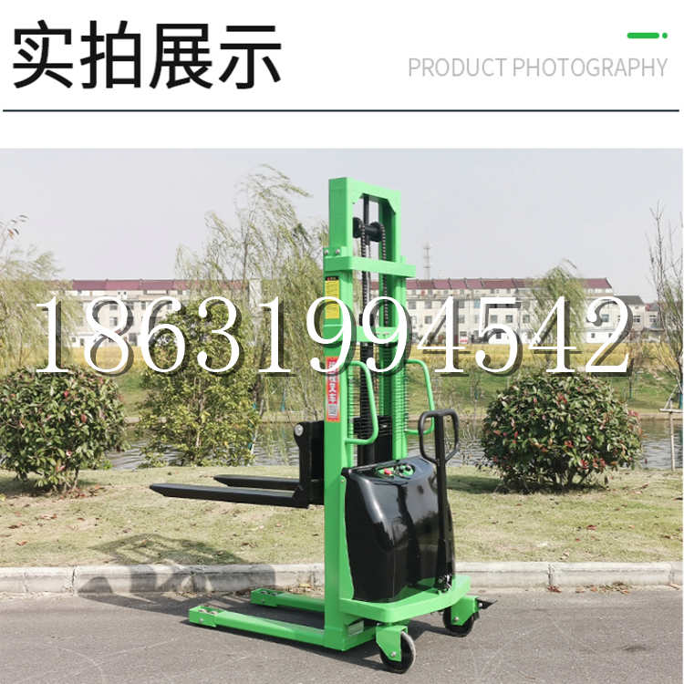 禹王台区电动叉车堆高车液压铲车电瓶1吨2吨站驾步行式小型全自动叉车
